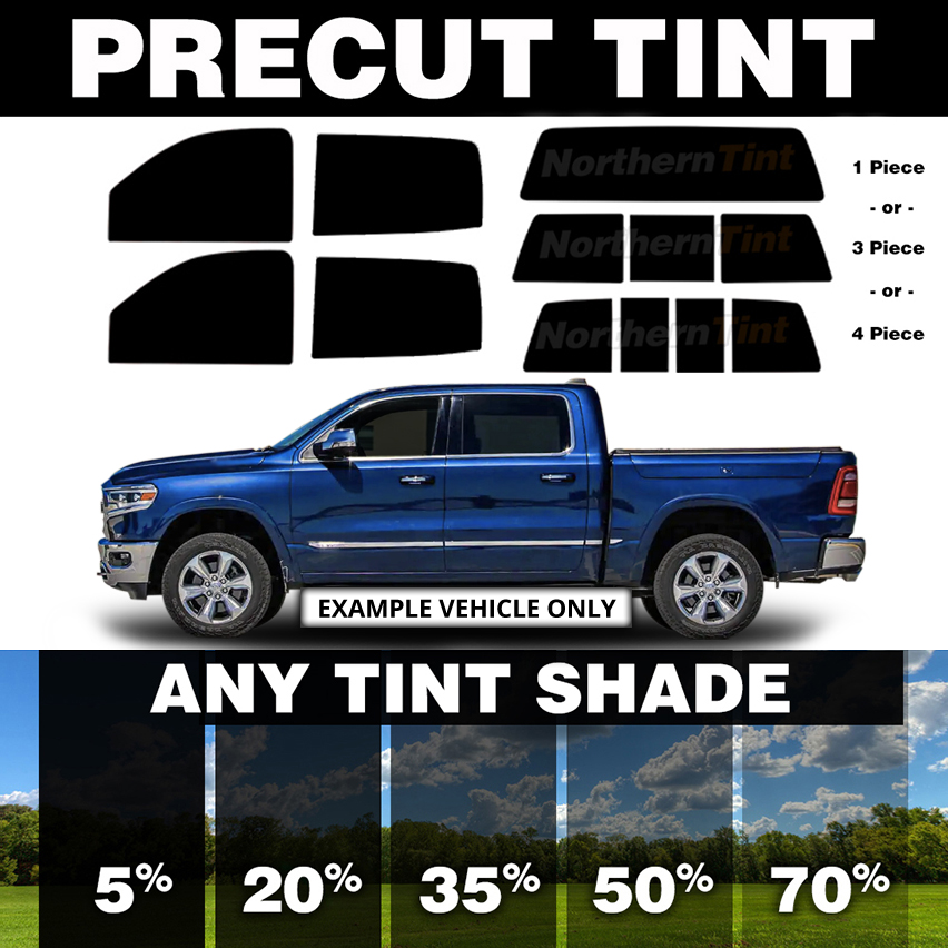 Front Precut Window Film for Ford F-150 Crew Cab 2009-2014 Any Tint Shade